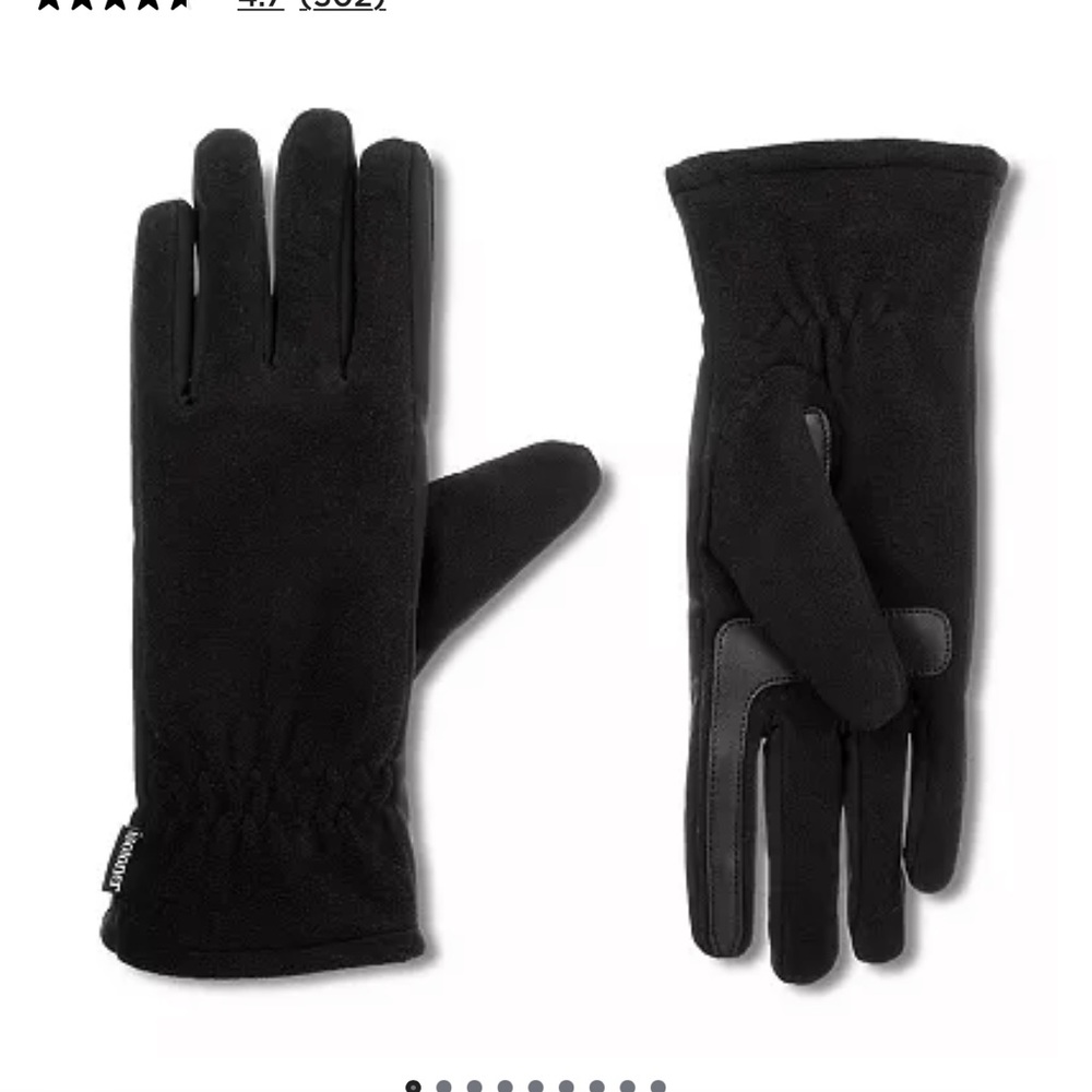 - Isontoner Gloves smartdri, water rolls off fleece gloves! 3$ if you spen…